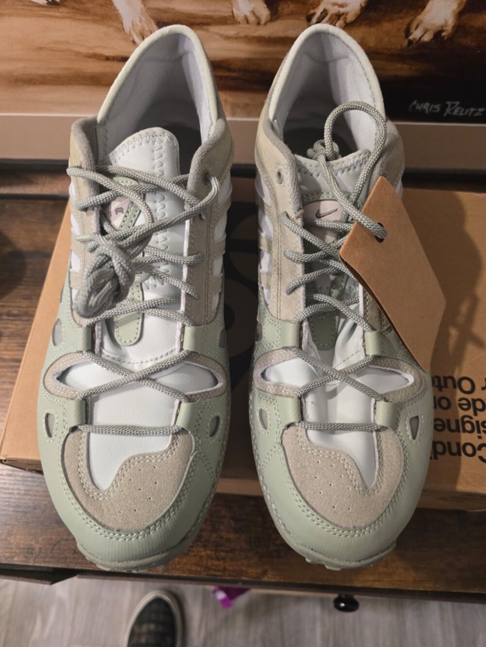 Nike ACG Air Exploraid Jade Horizon and White FV2925-300 Men's Sz 11 Hiking NEW - Picture 4 of 14